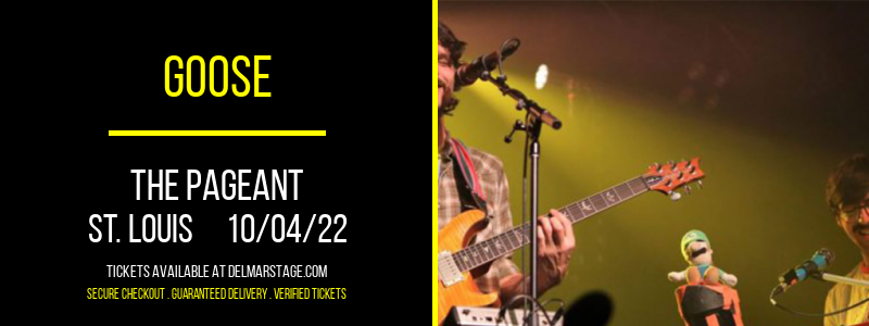 Goose at The Pageant tickets Goose at The Pageant