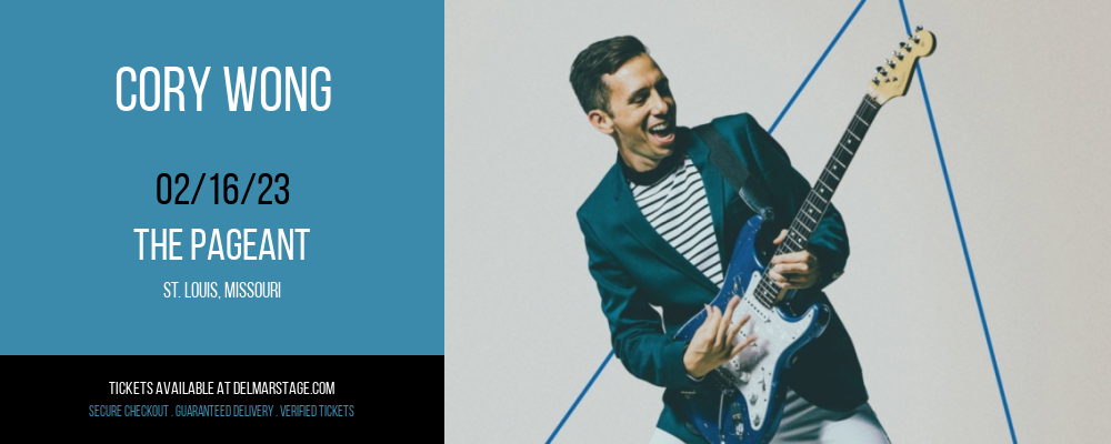 Cory Wong at The Pageant tickets Cory Wong at The Pageant