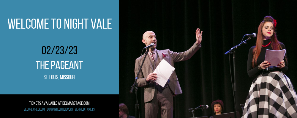 Welcome To Night Vale at The Pageant tickets Welcome To Night Vale at The Pageant