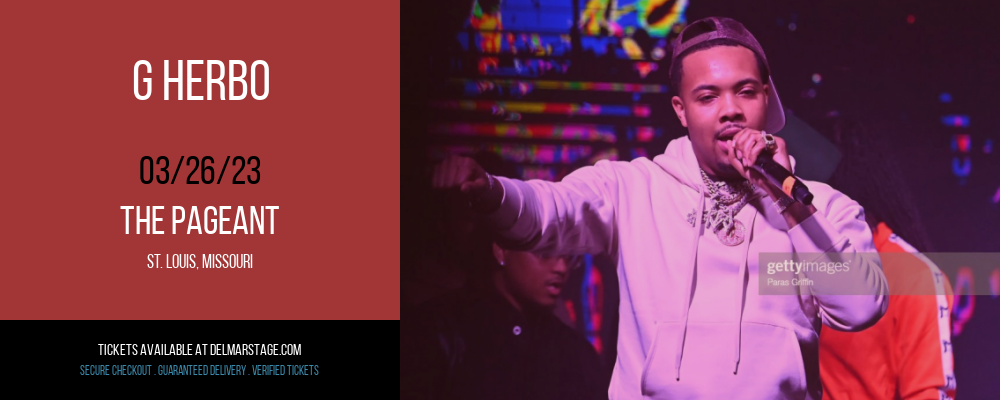 G Herbo at The Pageant tickets G Herbo at The Pageant
