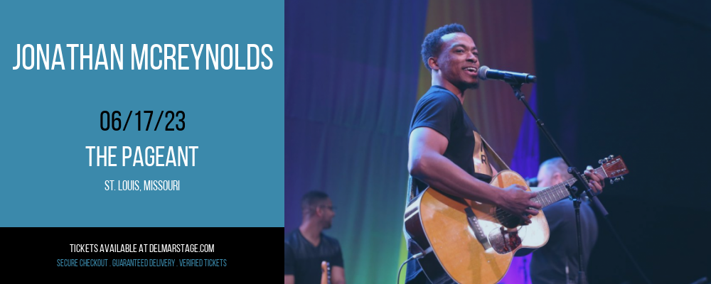 Jonathan McReynolds at The Pageant