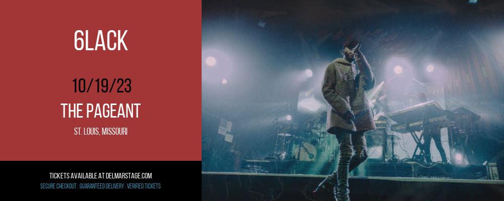6LACK at The Pageant