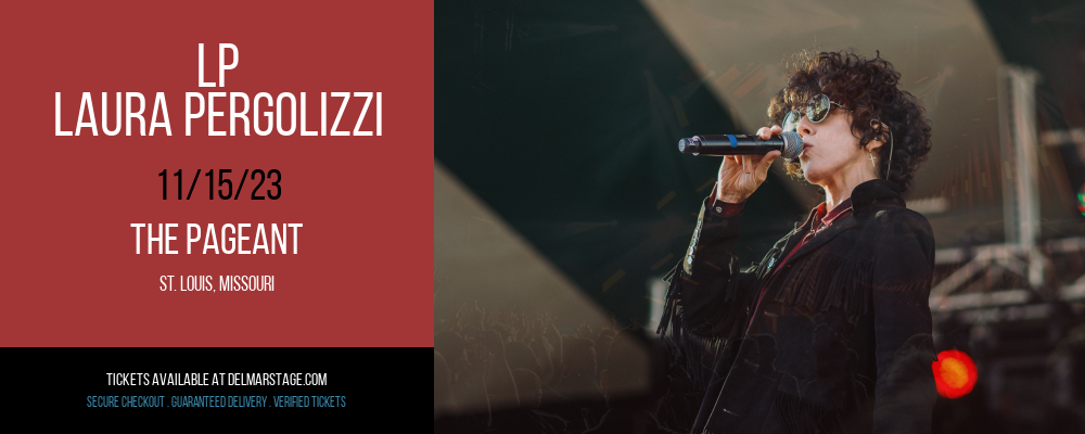 LP - Laura Pergolizzi at The Pageant