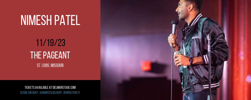 Nimesh Patel at The Pageant