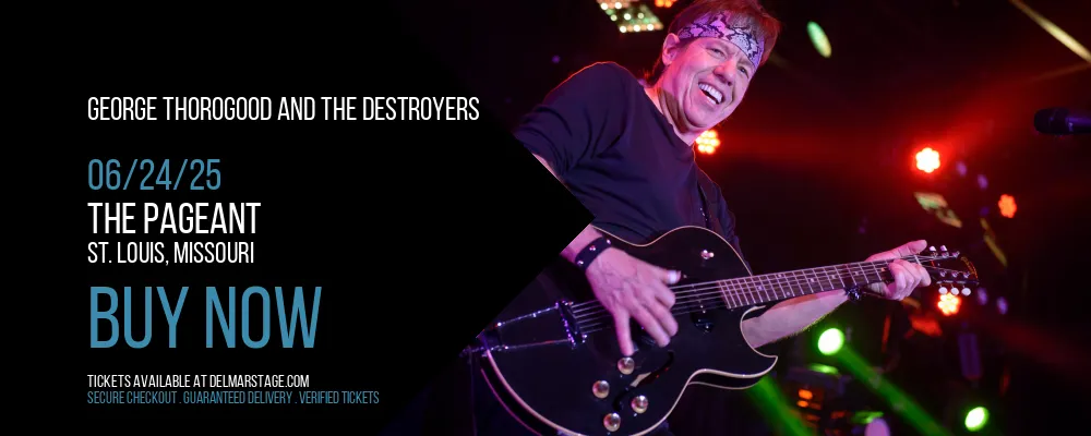 George Thorogood and The Destroyers at The Pageant